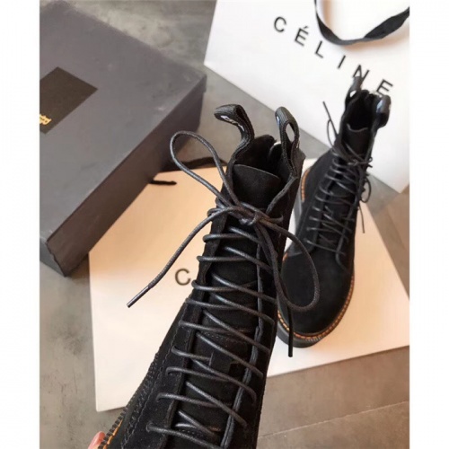 Cheap Celine Boots For Women #528815 Replica Wholesale [$92.00 USD] [ITEM#528815] on Replica Celine Boots