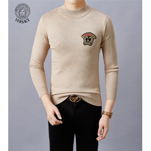 Cheap Versace Sweaters Long Sleeved For Men #528936 Replica Wholesale [$43.00 USD] [ITEM#528936] on Replica Versace Sweaters