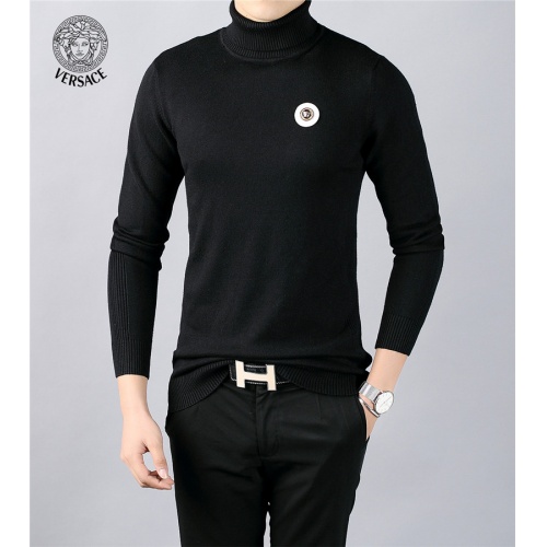 Cheap Versace Sweaters Long Sleeved For Men #528939 Replica Wholesale [$43.00 USD] [ITEM#528939] on Replica Versace Sweaters