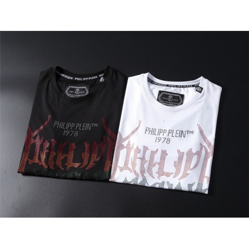 Cheap Philipp Plein PP T-Shirts Short Sleeved For Men #529218 Replica Wholesale [$27.00 USD] [ITEM#529218] on Replica Philipp Plein PP T-Shirts