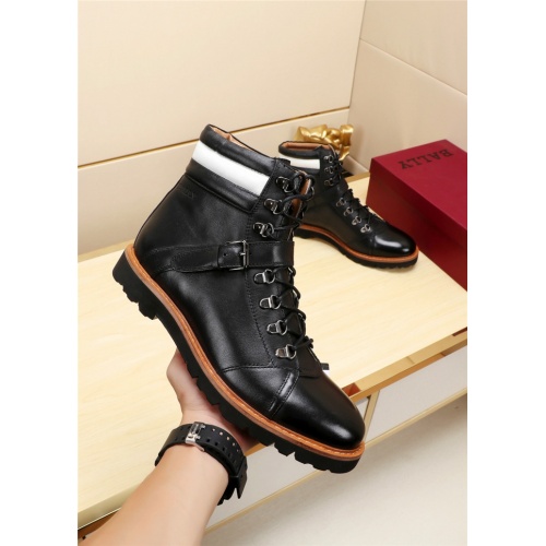 Cheap Bally High-Tops Shoes For Men #529567 Replica Wholesale [$105.00 USD] [ITEM#529567] on Replica Bally High-Tops Shoes