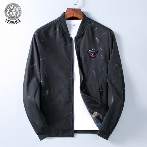 Cheap Versace Jackets Long Sleeved For Men #530651 Replica Wholesale [$62.00 USD] [ITEM#530651] on Replica Versace Jackets