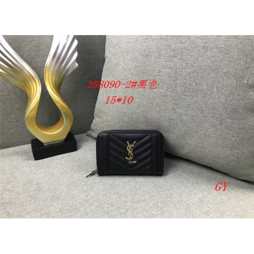 Cheap Yves Saint Laurent YSL Fashion Wallets #530700 Replica Wholesale [$17.00 USD] [ITEM#530700] on Replica Yves Saint Laurent YSL Wallets