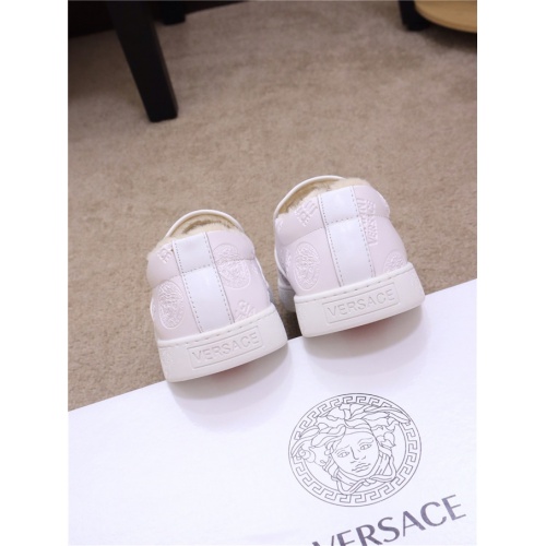 Cheap Versace Casual Shoes For Men #531519 Replica Wholesale [$68.00 USD] [ITEM#531519] on Replica Versace Flat Shoes