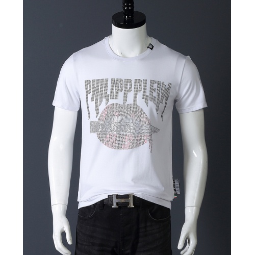 Cheap Philipp Plein PP T-Shirts Short Sleeved For Men #531527 Replica Wholesale [$29.00 USD] [ITEM#531527] on Replica Philipp Plein PP T-Shirts