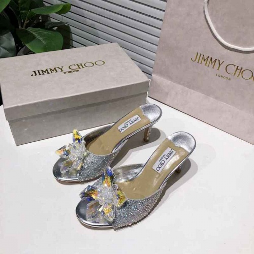 Cheap Jimmy Choo High-Heeled Shoes For Women #531811 Replica Wholesale [$76.00 USD] [ITEM#531811] on Replica Jimmy Choo High-Heeled Shoes