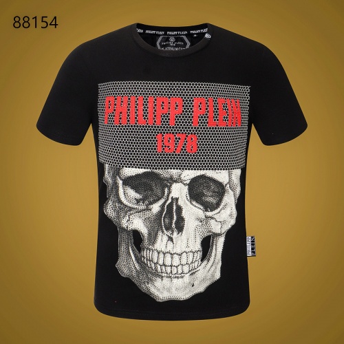 Cheap Philipp Plein PP T-Shirts Short Sleeved For Men #532390 Replica Wholesale [$32.00 USD] [ITEM#532390] on Replica Philipp Plein PP T-Shirts