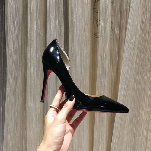 Cheap Christian Louboutin High-Heeled Shoes For Women #532407 Replica Wholesale [$80.00 USD] [ITEM#532407] on Replica Christian Louboutin High-heeled shoes