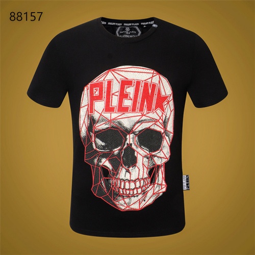Cheap Philipp Plein PP T-Shirts Short Sleeved For Men #532409 Replica Wholesale [$32.00 USD] [ITEM#532409] on Replica Philipp Plein PP T-Shirts