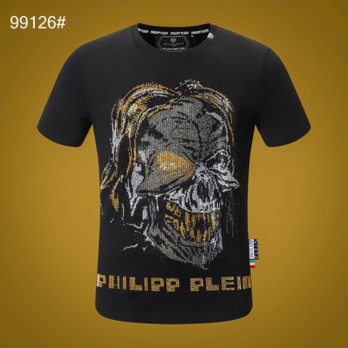 Cheap Philipp Plein PP T-Shirts Short Sleeved For Men #532421 Replica Wholesale [$32.00 USD] [ITEM#532421] on Replica Philipp Plein PP T-Shirts