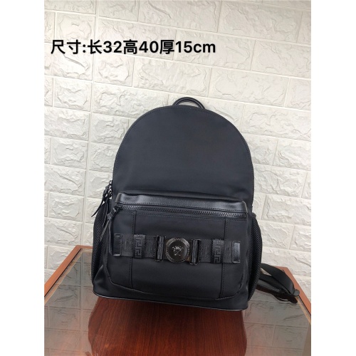 Cheap Versace AAA Man Backpacks #532514 Replica Wholesale [$105.00 USD] [ITEM#532514] on Replica Versace AAA Man Backpacks