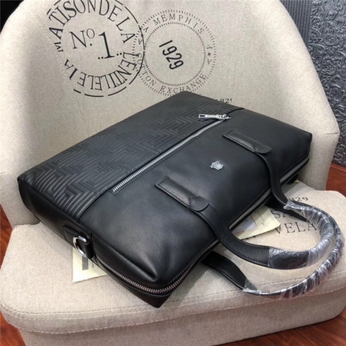 Cheap Versace AAA Man Handbags #532524 Replica Wholesale [$128.00 USD] [ITEM#532524] on Replica Versace AAA Man Handbags