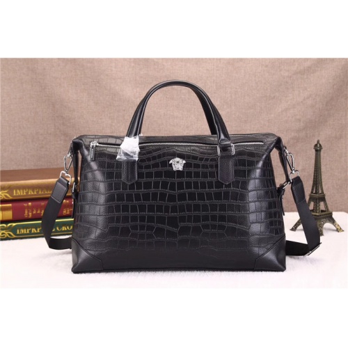 Cheap Versace AAA Man Handbags #533037 Replica Wholesale [$98.00 USD] [ITEM#533037] on Replica Versace AAA Man Handbags