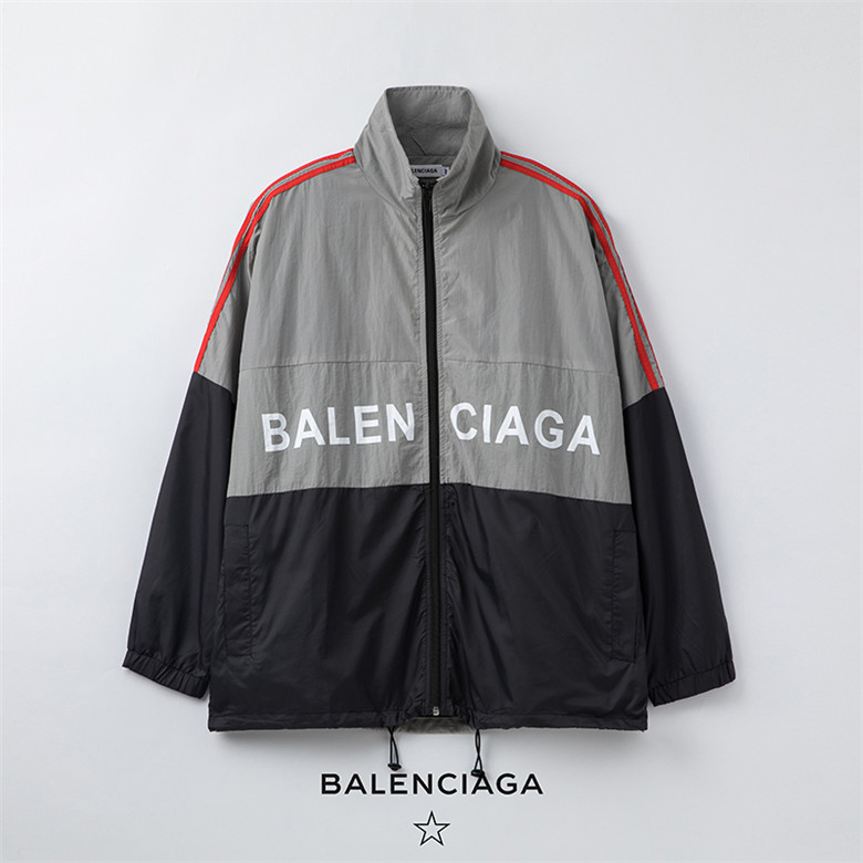 Cheap Balenciaga Jackets Long Sleeved Zipper For Men #527166 Replica ...