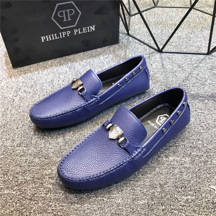 Cheap Philipp Plein PP Leather Shoes For Men #529248 Replica Wholesale ...