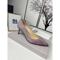 Cheap Jimmy Choo High-Heeled Shoes For Women #525757 Replica Wholesale [$88.00 USD] [ITEM#525757] on Replica Jimmy Choo High-Heeled Shoes