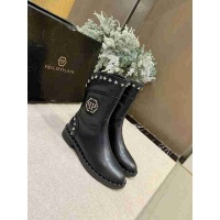 Cheap Philipp Plein PP Boots For Women #526085 Replica Wholesale [$102.00 USD] [ITEM#526085] on Replica Philipp Plein PP Boots