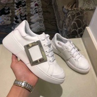 Cheap Roger Vivier Casual Shoes For Women #526091 Replica Wholesale [$98.00 USD] [ITEM#526091] on Replica Roger Vivier Casual Shoes