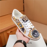Cheap Versace Casual Shoes For Men #526552 Replica Wholesale [$68.00 USD] [ITEM#526552] on Replica Versace Flat Shoes