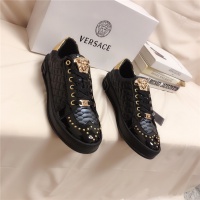 Cheap Versace Casual Shoes For Men #528287 Replica Wholesale [$72.00 USD] [ITEM#528287] on Replica Versace Flat Shoes