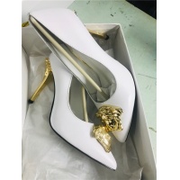 Cheap Versace High-Heeled Shoes For Women #528448 Replica Wholesale [$80.00 USD] [ITEM#528448] on Replica Versace High-Heeled Shoes