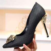 Cheap Versace High-Heeled Shoes For Women #528469 Replica Wholesale [$80.00 USD] [ITEM#528469] on Replica Versace High-Heeled Shoes