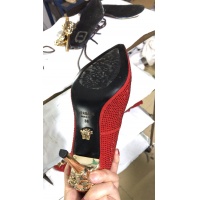 Cheap Versace High-Heeled Shoes For Women #528481 Replica Wholesale [$80.00 USD] [ITEM#528481] on Replica Versace High-Heeled Shoes