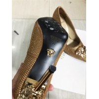 Cheap Versace High-Heeled Shoes For Women #528482 Replica Wholesale [$80.00 USD] [ITEM#528482] on Replica Versace High-Heeled Shoes