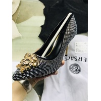 Cheap Versace High-Heeled Shoes For Women #528483 Replica Wholesale [$80.00 USD] [ITEM#528483] on Replica Versace High-Heeled Shoes