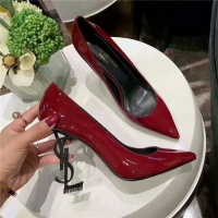 Cheap Yves Saint Laurent YSL High-Heeled Shoes For Women #528746 Replica Wholesale [$88.00 USD] [ITEM#528746] on Replica Yves Saint Laurent YSL High-Heeled Shoes