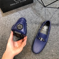 Cheap Philipp Plein PP Leather Shoes For Men #529248 Replica Wholesale [$78.00 USD] [ITEM#529248] on Replica Philipp Plein PP Leather Shoes