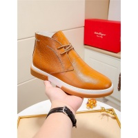 Cheap Salvatore Ferragamo Boots For Men #530976 Replica Wholesale [$88.00 USD] [ITEM#530976] on Replica Salvatore Ferragamo Boots