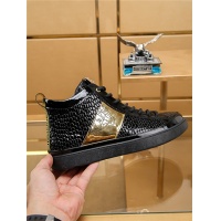 Cheap Versace High Tops Shoes For Men #531340 Replica Wholesale [$82.00 USD] [ITEM#531340] on Replica Versace High Tops Shoes