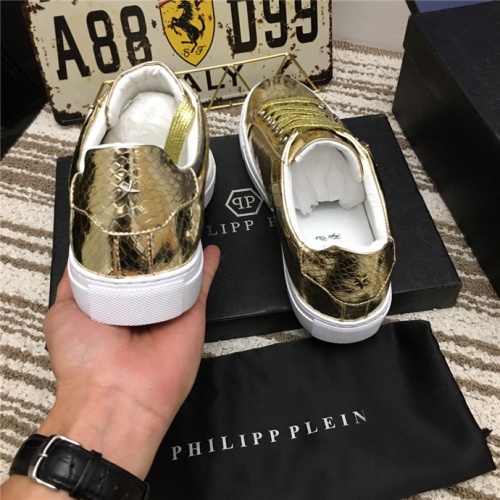 Cheap Philipp Plein PP Casual Shoes For Men #533440 Replica Wholesale [$76.00 USD] [ITEM#533440] on Replica Philipp Plein PP Casual Shoes