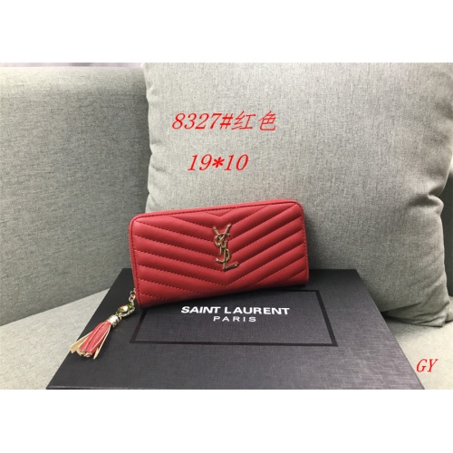 Cheap Yves Saint Laurent YSL Fashion Wallets #533606 Replica Wholesale [$17.00 USD] [ITEM#533606] on Replica Yves Saint Laurent YSL Wallets