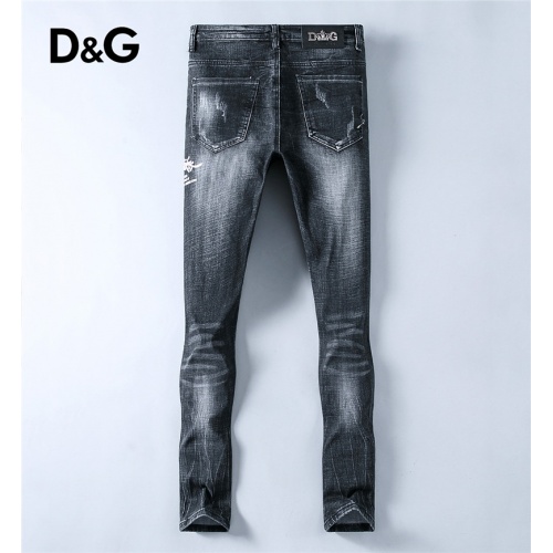 Cheap Dolce &amp; Gabbana D&amp;G Jeans For Men #533676 Replica Wholesale [$50.00 USD] [ITEM#533676] on Replica Dolce &amp; Gabbana D&amp;G Jeans