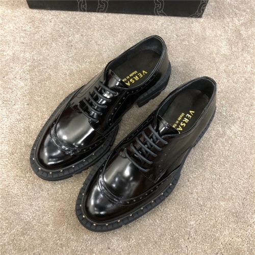 Cheap Versace Casual Shoes For Men #533784 Replica Wholesale [$115.00 USD] [ITEM#533784] on Replica Versace Shoes
