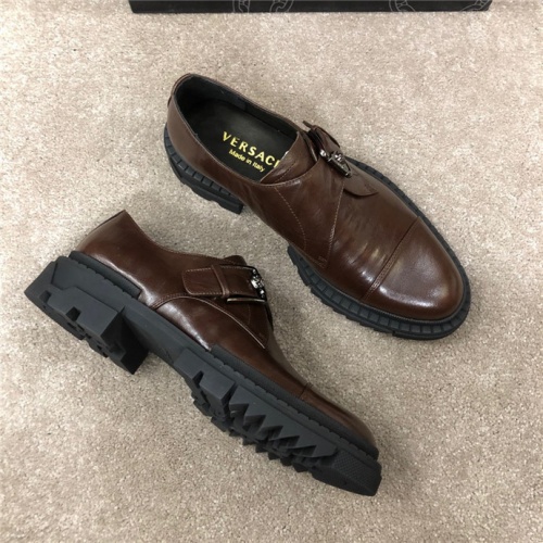 Cheap Versace Casual Shoes For Men #533804 Replica Wholesale [$115.00 USD] [ITEM#533804] on Replica Versace Shoes