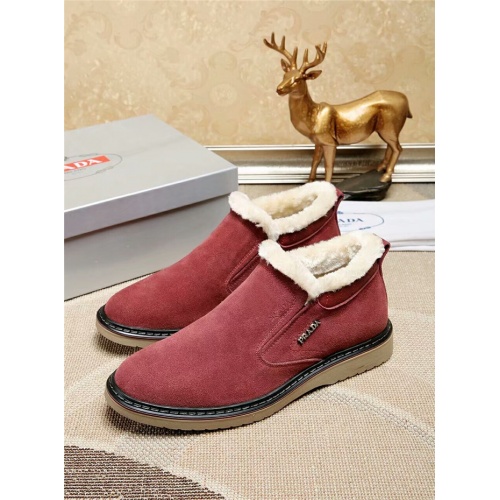 Cheap Prada Boots For Men #534413 Replica Wholesale [$72.00 USD] [ITEM#534413] on Replica Prada Boots
