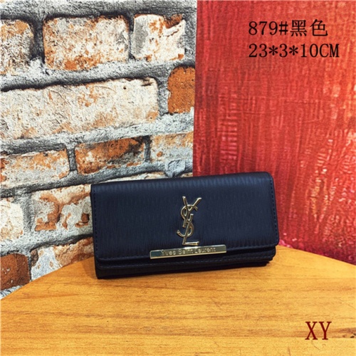 Cheap Yves Saint Laurent YSL Fashion Wallets #535403 Replica Wholesale [$17.00 USD] [ITEM#535403] on Replica Yves Saint Laurent YSL Wallets