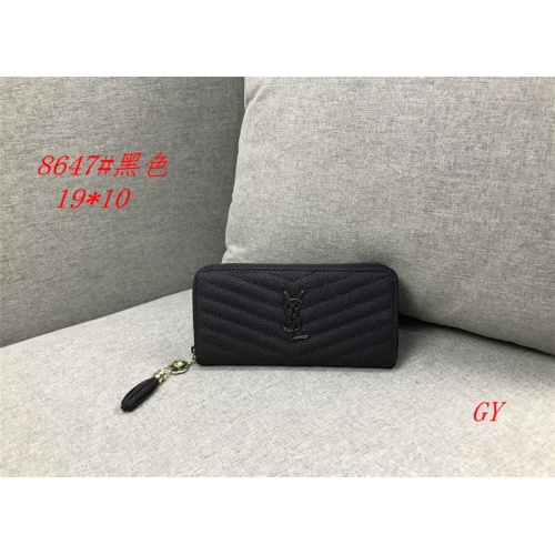 Cheap Yves Saint Laurent YSL Fashion Wallets #535843 Replica Wholesale [$17.00 USD] [ITEM#535843] on Replica Yves Saint Laurent YSL Wallets