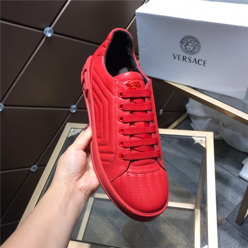 Cheap Versace Casual Shoes For Men #536089 Replica Wholesale [$80.00 USD] [ITEM#536089] on Replica Versace Shoes