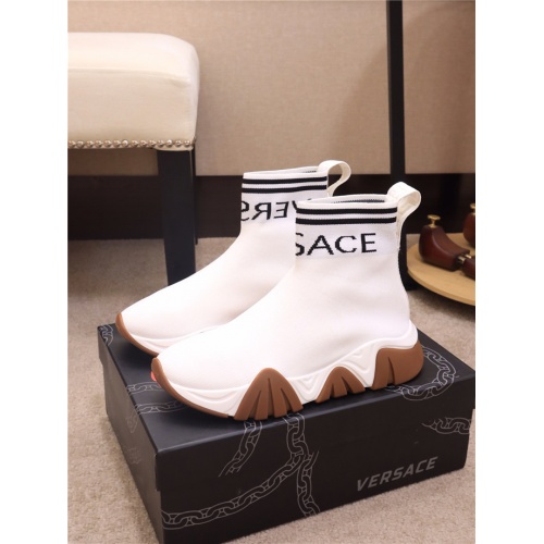 Cheap Versace Boots For Men #536141 Replica Wholesale [$80.00 USD] [ITEM#536141] on Replica Versace Boots