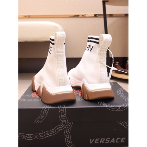 Cheap Versace Boots For Women #536145 Replica Wholesale [$80.00 USD] [ITEM#536145] on Replica Versace Boots