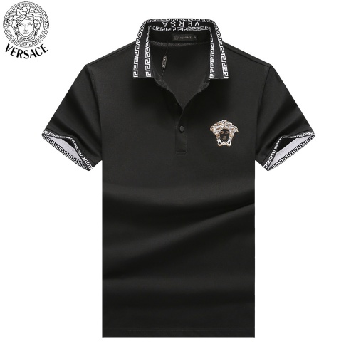Cheap Versace T-Shirts Short Sleeved For Men #536457 Replica Wholesale [$34.00 USD] [ITEM#536457] on Replica Versace T-Shirts