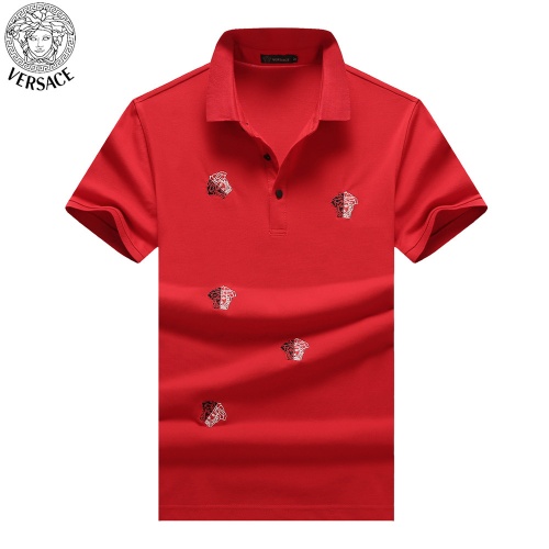 Cheap Versace T-Shirts Short Sleeved For Men #536464 Replica Wholesale [$34.00 USD] [ITEM#536464] on Replica Versace T-Shirts