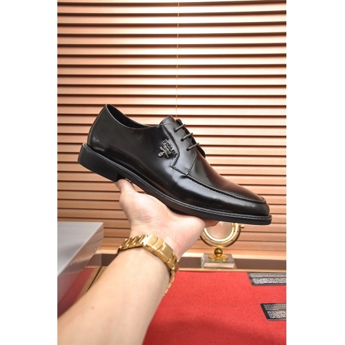 Cheap Prada Leather Shoes For Men #536496 Replica Wholesale [$85.00 USD] [ITEM#536496] on Replica Prada Leather Shoes