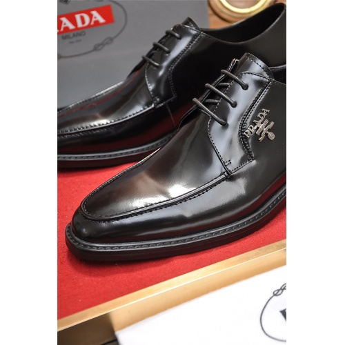 Cheap Prada Leather Shoes For Men #536496 Replica Wholesale [$85.00 USD] [ITEM#536496] on Replica Prada Leather Shoes