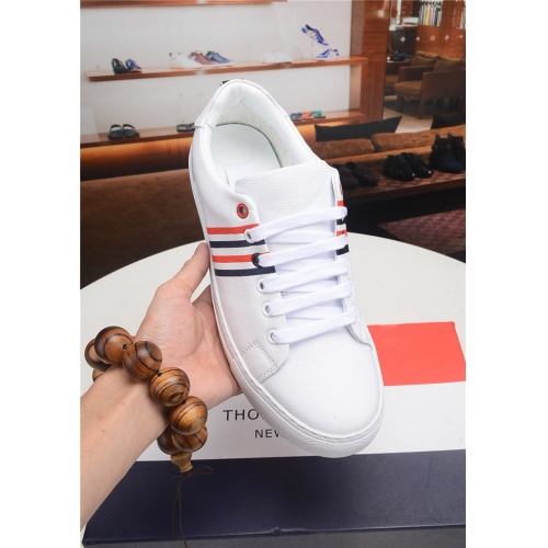 Cheap Thom Browne TB Casual Shoes For Men #536543 Replica Wholesale [$76.00 USD] [ITEM#536543] on Replica Thom Browne Shoes