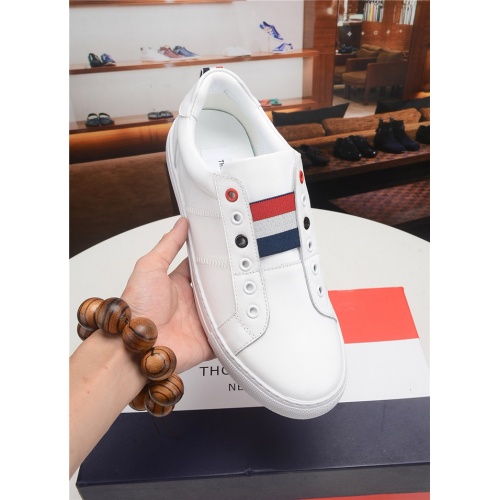 Cheap Thom Browne TB Casual Shoes For Men #536544 Replica Wholesale [$76.00 USD] [ITEM#536544] on Replica Thom Browne Shoes